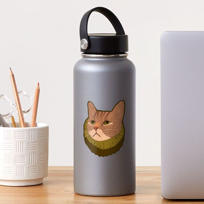Item preview, Transparent Sticker designed and sold by ghostcatdesigns.