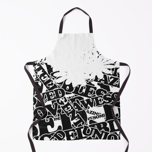 Unique, Loved, Awesome, Amazing: Inspirational Quote to Start your Day Apron