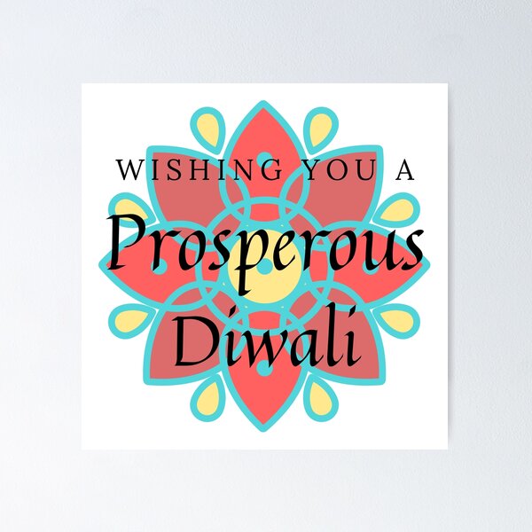 Item preview, Prosperous Diwali designed and sold by Mywaymylife.