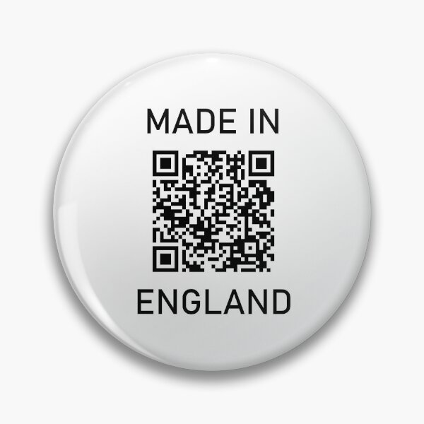 Artikelvorschau, Made in England QR-Code entworfen und verkauft von MimsTees.