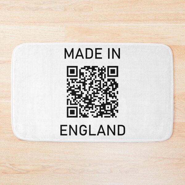 Item preview, Made in England QR Code designed and sold by MimsTees.