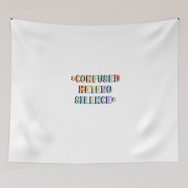 Item preview, Confused Hetero Silence designed and sold by EuropaPrints.