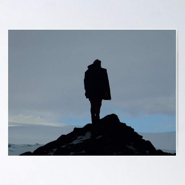 Item preview, Silhouette at Cape Royds designed and sold by Kaz-antarctica.