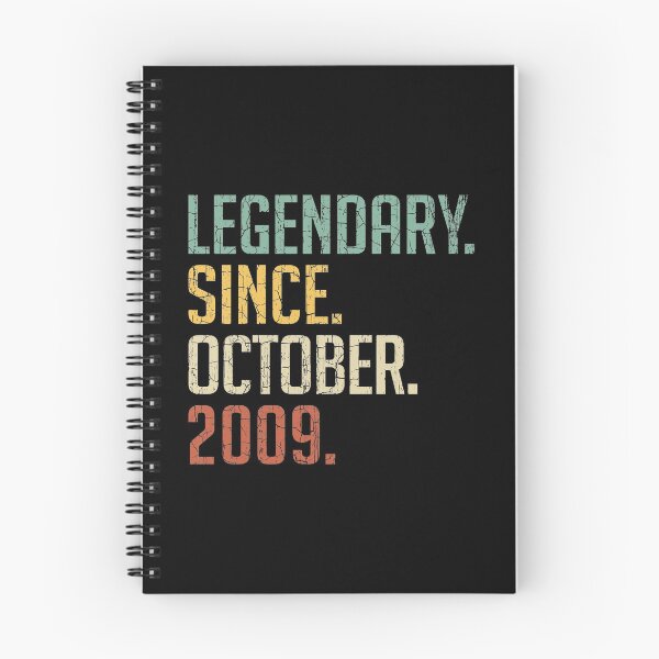 Item preview, Legendary Since October 2009 11st Birthday Gift 11 Years Old Vintage October 2009 designed and sold by Takatv.