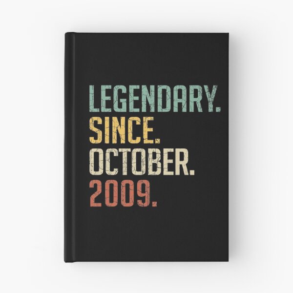 Item preview, Legendary Since October 2009 11st Birthday Gift 11 Years Old Vintage October 2009 designed and sold by Takatv.