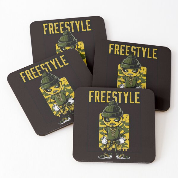 Aperçu de l'œuvre CARTOON FREESTYLE créée et vendue par BLAKVERSE DESIGNS.