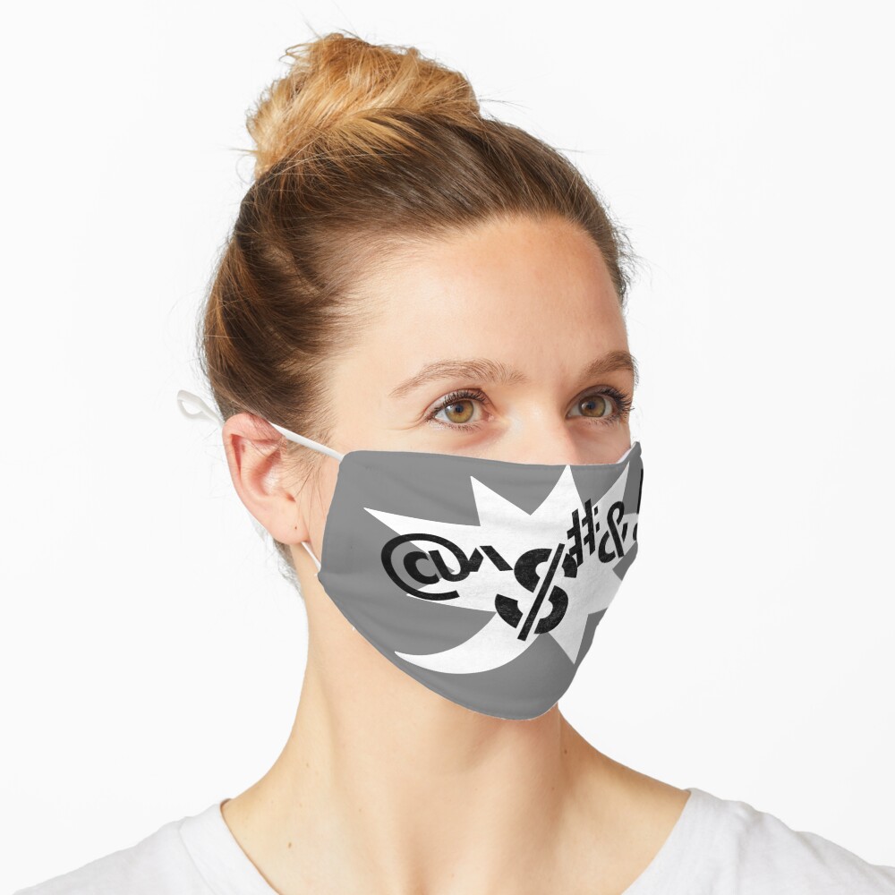 Censored (Stencil) Mask