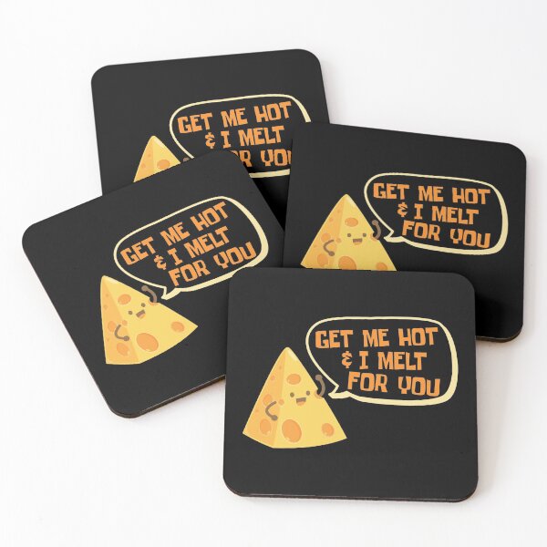 Item preview, Melted Cheese Lover | Funny Food Porn Cheesy Pun designed and sold by Maria Garcia.