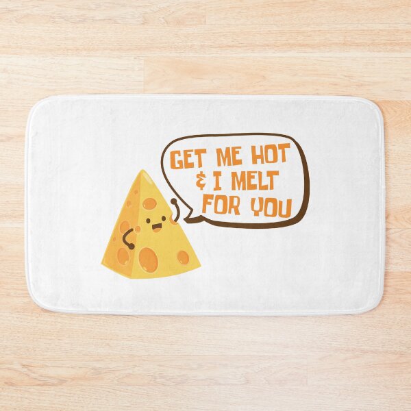 Item preview, Melted Cheese Lover | Funny Food Porn Cheesy Pun designed and sold by Maria Garcia.