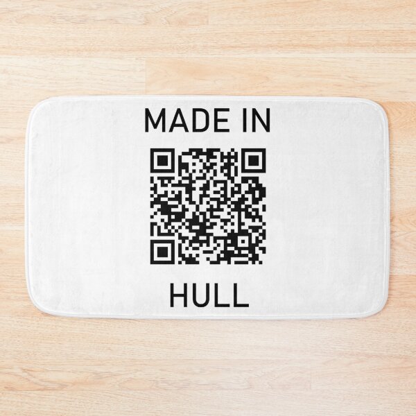 Item preview, Made in Hull QR Code designed and sold by MimsTees.