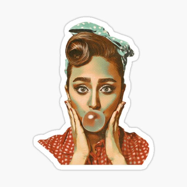 "Chewy Chewy Bubble Gum " Sticker for Sale by AADesigning Redbubble