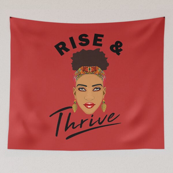 Item preview, Rise and Thrive Melanin Queen  designed and sold by StarenguCrew.