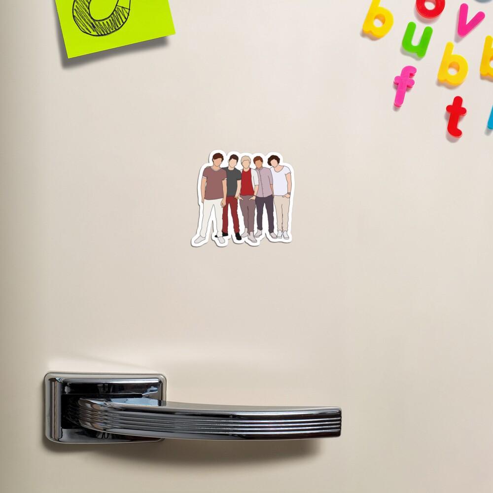 One Direction Magnet By Tehecaity Redbubble 