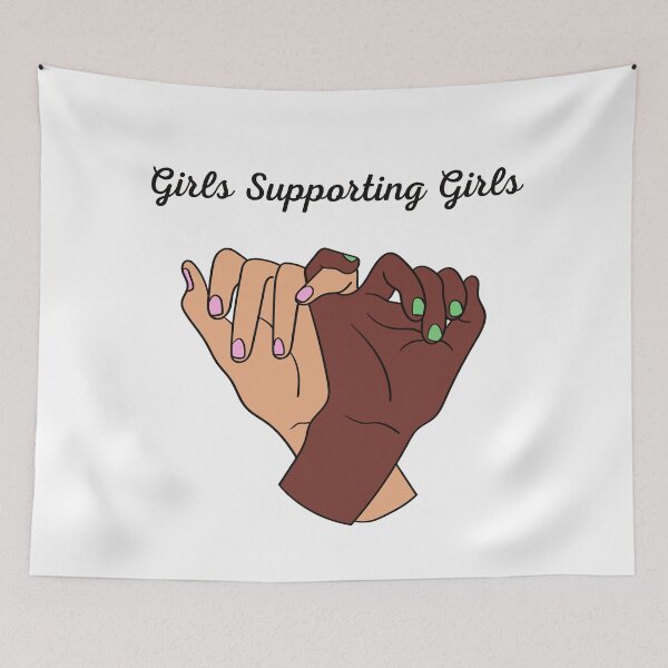Item preview, Girls Supporting Girls designed and sold by sundriedstars.