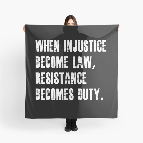 Item preview, When Injustice Become Law Resistance Becomes Duty designed and sold by hasanmasud.