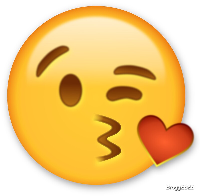 19502497 Kiss Emoji P Sticker