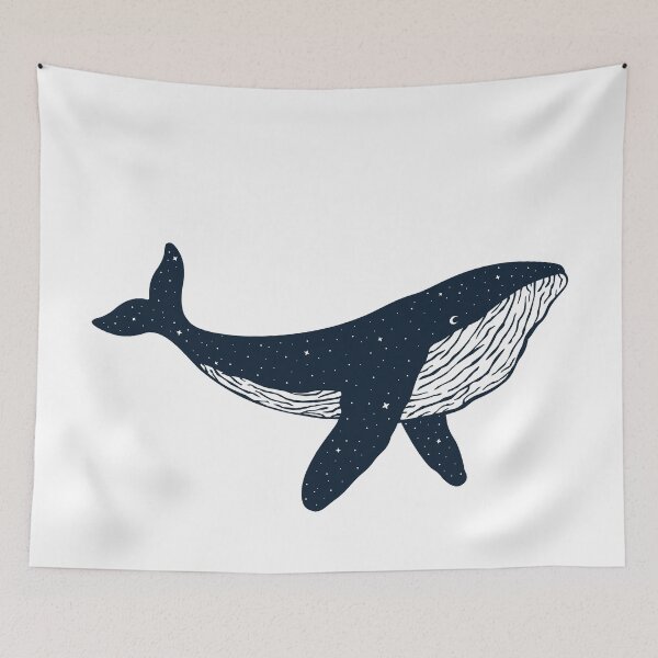 Item preview, space whale designed and sold by bone  apart.