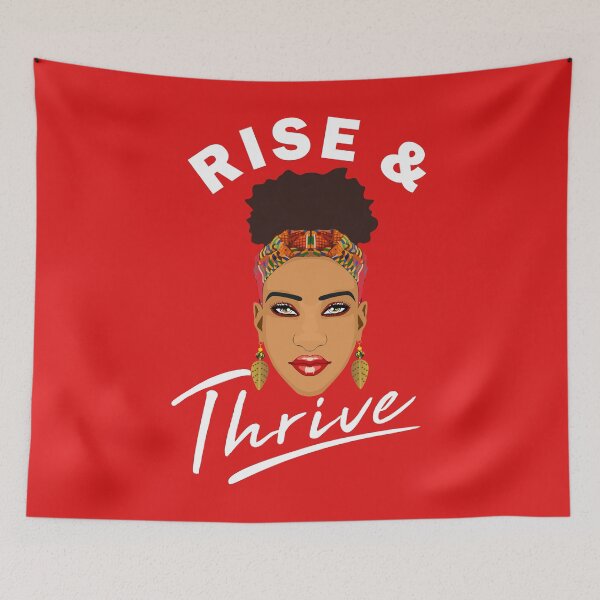 Item preview, Rise and Thrive Melanin Queen  designed and sold by StarenguCrew.