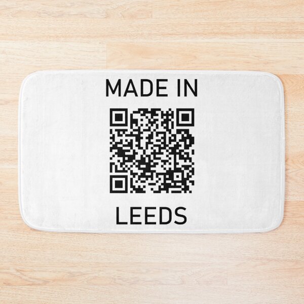 Item preview, Made in Leeds QR Code designed and sold by MimsTees.
