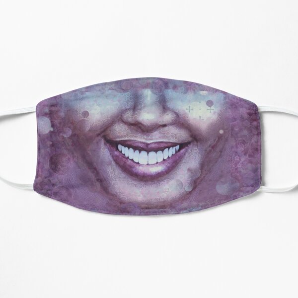 “Create” (bubbles of creativity) painting - “Smile” Fine Art series Mask