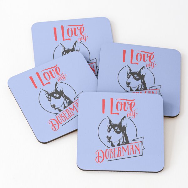 Item preview, I Love My Doberman. designed and sold by dhajr.