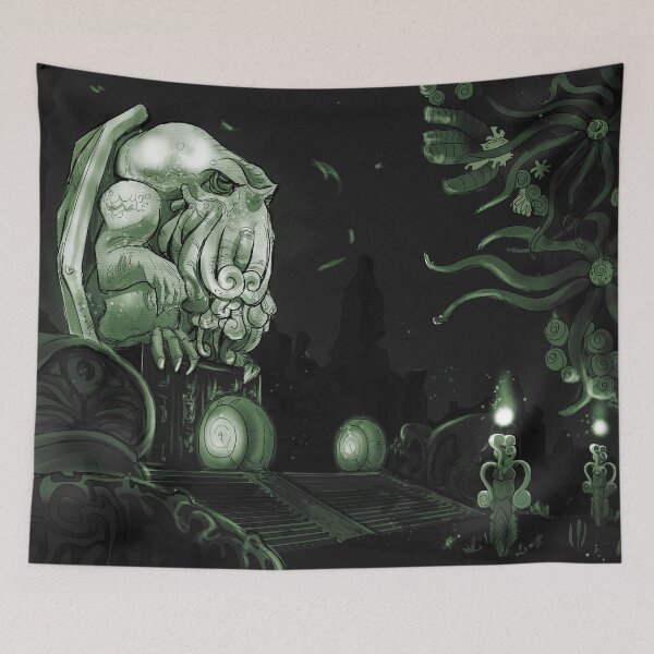 Item preview, Temple of Cthulhu designed and sold by scumash.