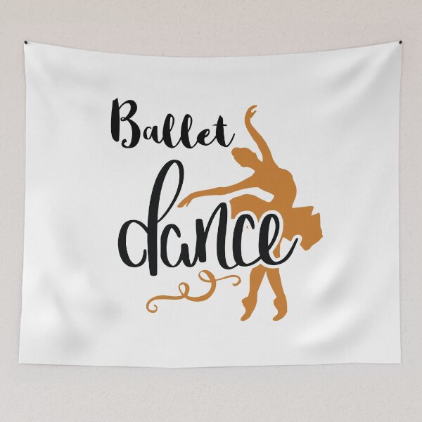 Item preview, Ballet Dance, With Silhouette Of Ballet Dancer designed and sold by 4AllTimes.