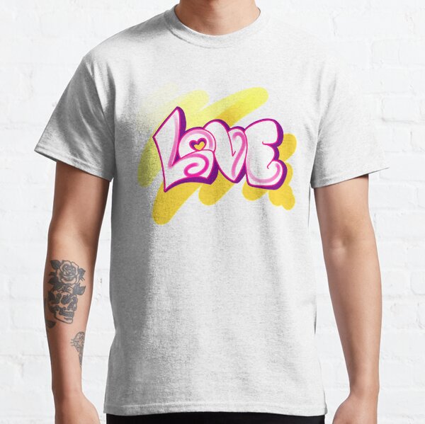 LOVE (graffiti) Classic T-Shirt