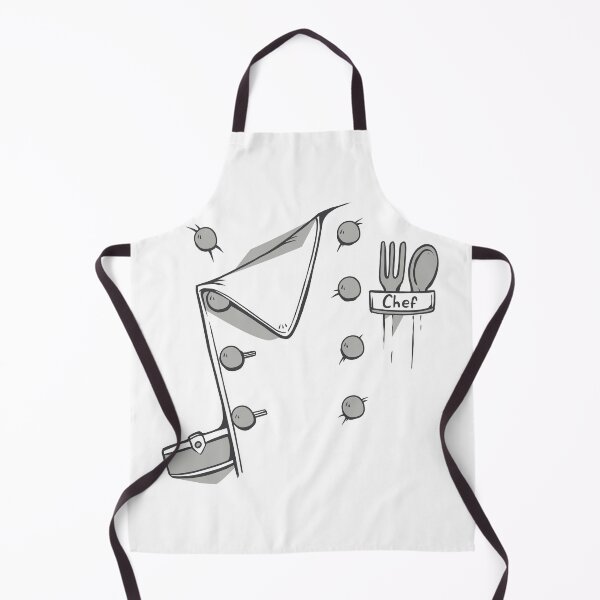 Item preview, Chef's coat Costume shirt designed and sold by girlsgetgadgets.
