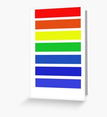 roygbiv Greeting Card