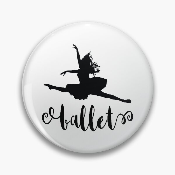 Item preview, Ballet Dance, With Silhouette Of Grand Jeté Ballet Dancer designed and sold by 4AllTimes.