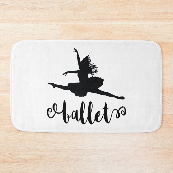 Item preview, Ballet Dance, With Silhouette Of Grand Jeté Ballet Dancer designed and sold by 4AllTimes.