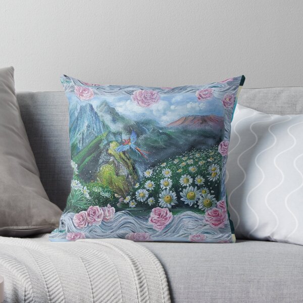 Earth 2 Throw Pillow