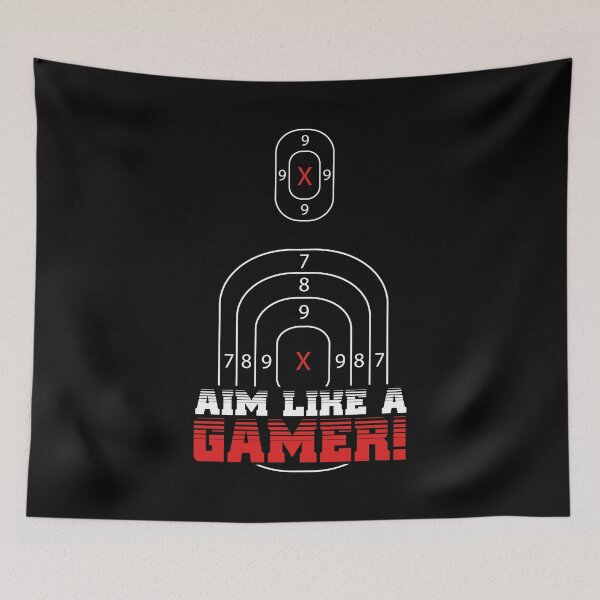 Item preview, Aim Like a Gamer designed and sold by Zopaca-Designs.