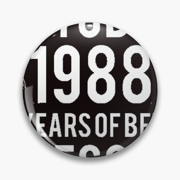Item preview, October 1988 31 Years Old Birthday designed and sold by Muamershop.