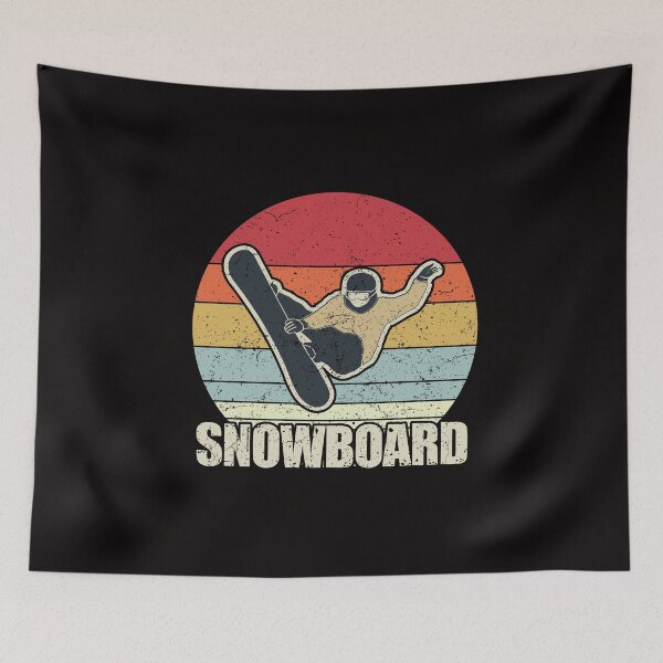 Item preview, Retro Snowboard Vintage Snow Boarders Gift designed and sold by Dan66.