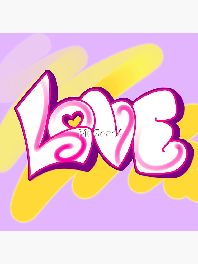 LOVE (graffiti) by MyGearX