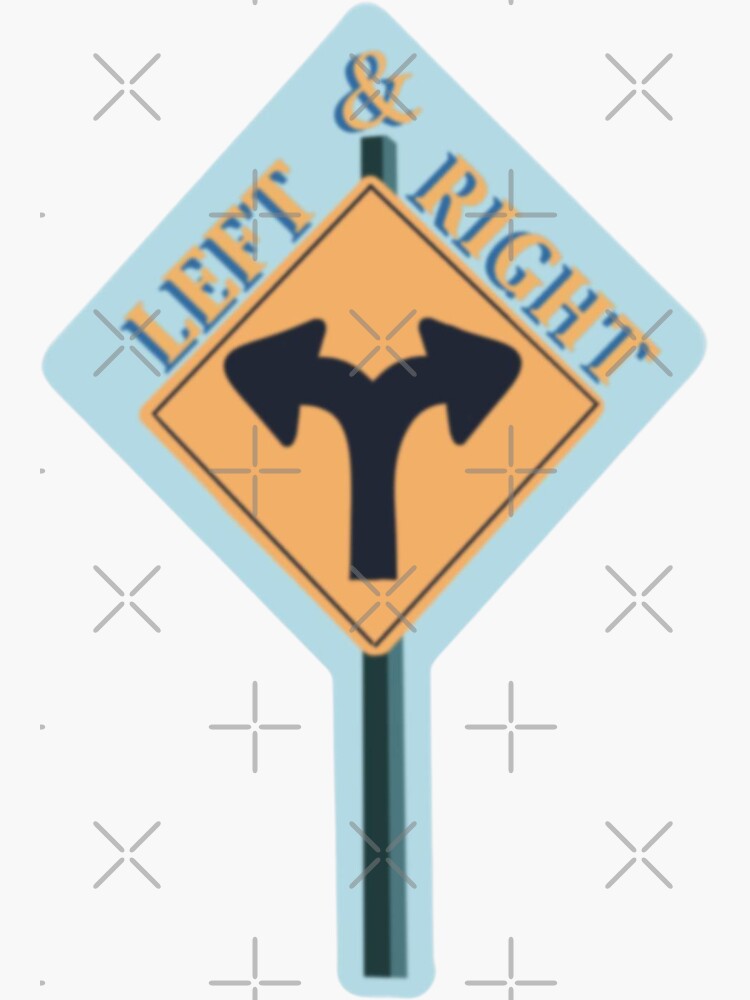 "Seventeen - Left & Right" Sticker by jankami | Redbubble