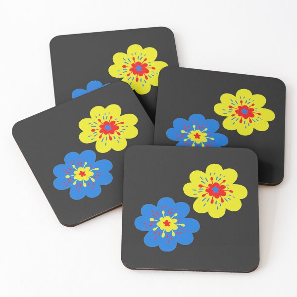 Item preview, Two Bright Flowers designed and sold by Swooncake Press.