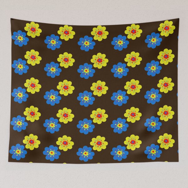 Item preview, Two Bright Flowers designed and sold by Swooncake Press.