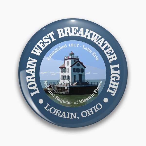 Item preview, Lorain West Breakwater Light designed and sold by curranmorgan.