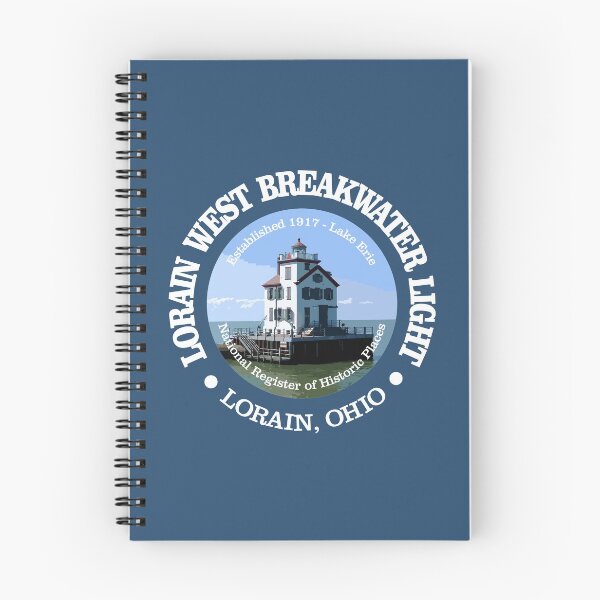 Item preview, Lorain West Breakwater Light designed and sold by curranmorgan.