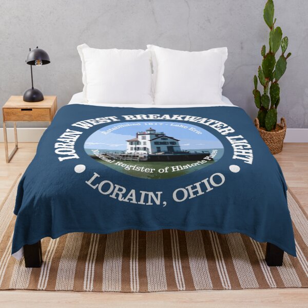 Item preview, Lorain West Breakwater Light designed and sold by curranmorgan.