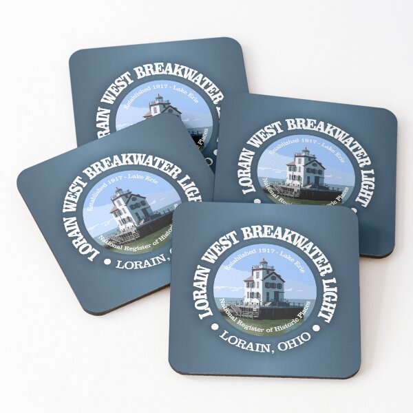 Item preview, Lorain West Breakwater Light designed and sold by curranmorgan.