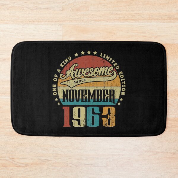 Item preview, Vintage November 1963 One Of A Kind Awesome Since November 1963 57th Birthday Gift 57 Years Old designed and sold by Takatv.