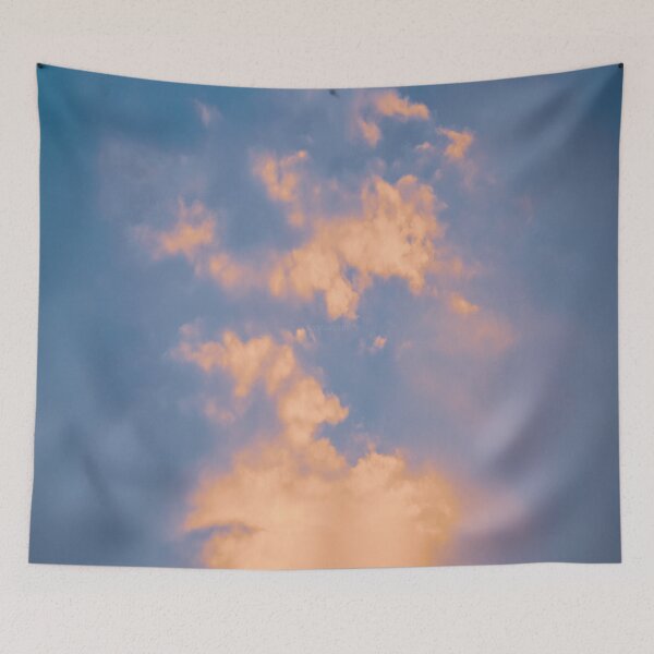 Item preview, Angelic pastel sky clouds designed and sold by Mariolangstieh.