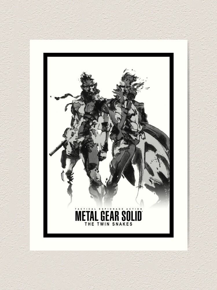 Metal Gear Solid 4 Poster Poster for Sale by xVANQUISHx