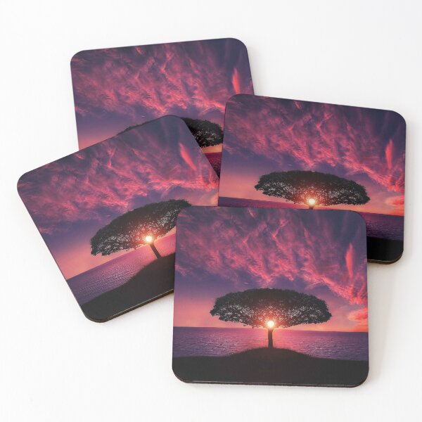 Item preview, Sunset an Tree designed and sold by PickCreation.