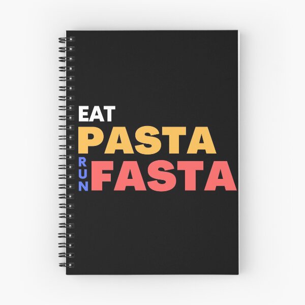 Artikelvorschau, Essen Sie Pasta Run Fasta entworfen und verkauft von PX-clothing.