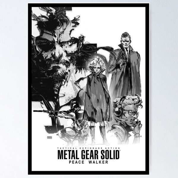 Metal Gear Solid 2 poster Postcard for Sale by PFCpatrickC